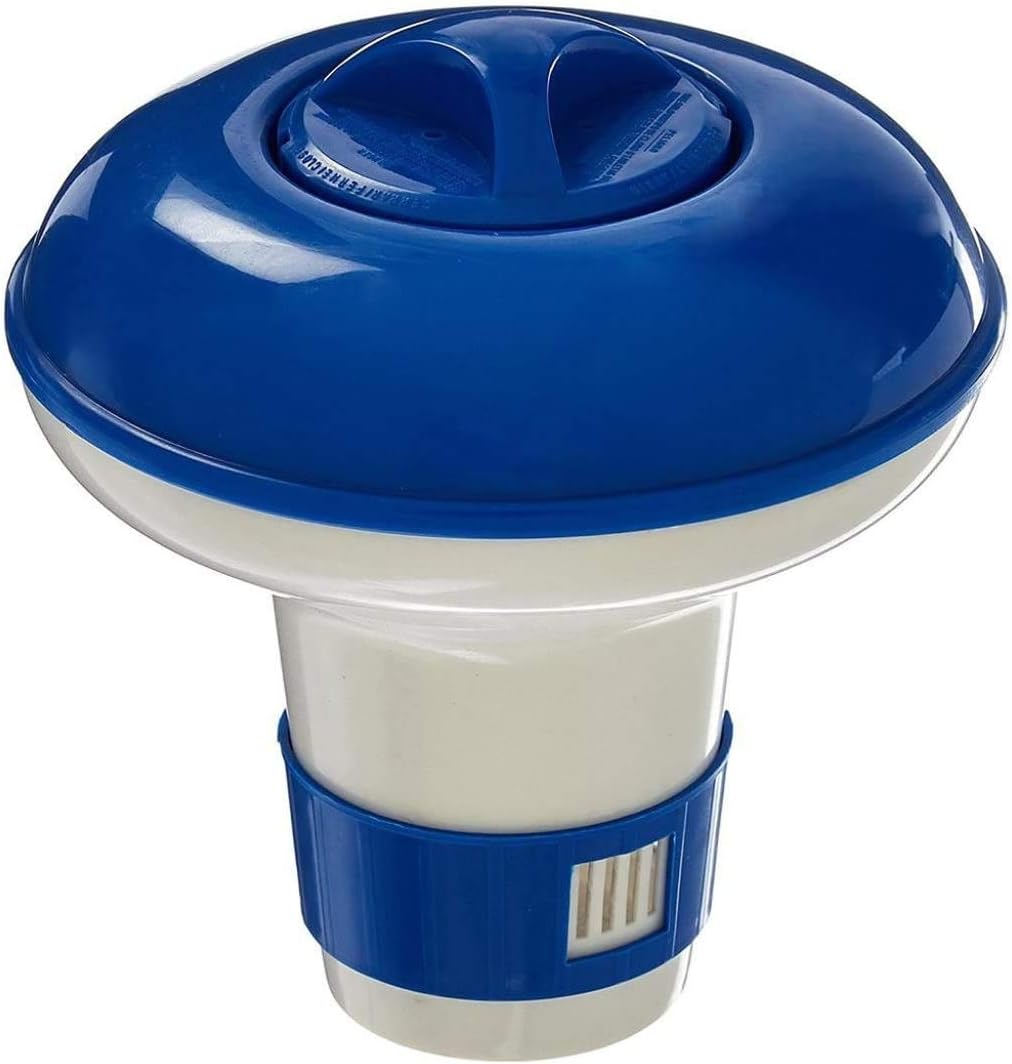 Dosificador flotante para cloro capacidad grande ajustable miniatura 1