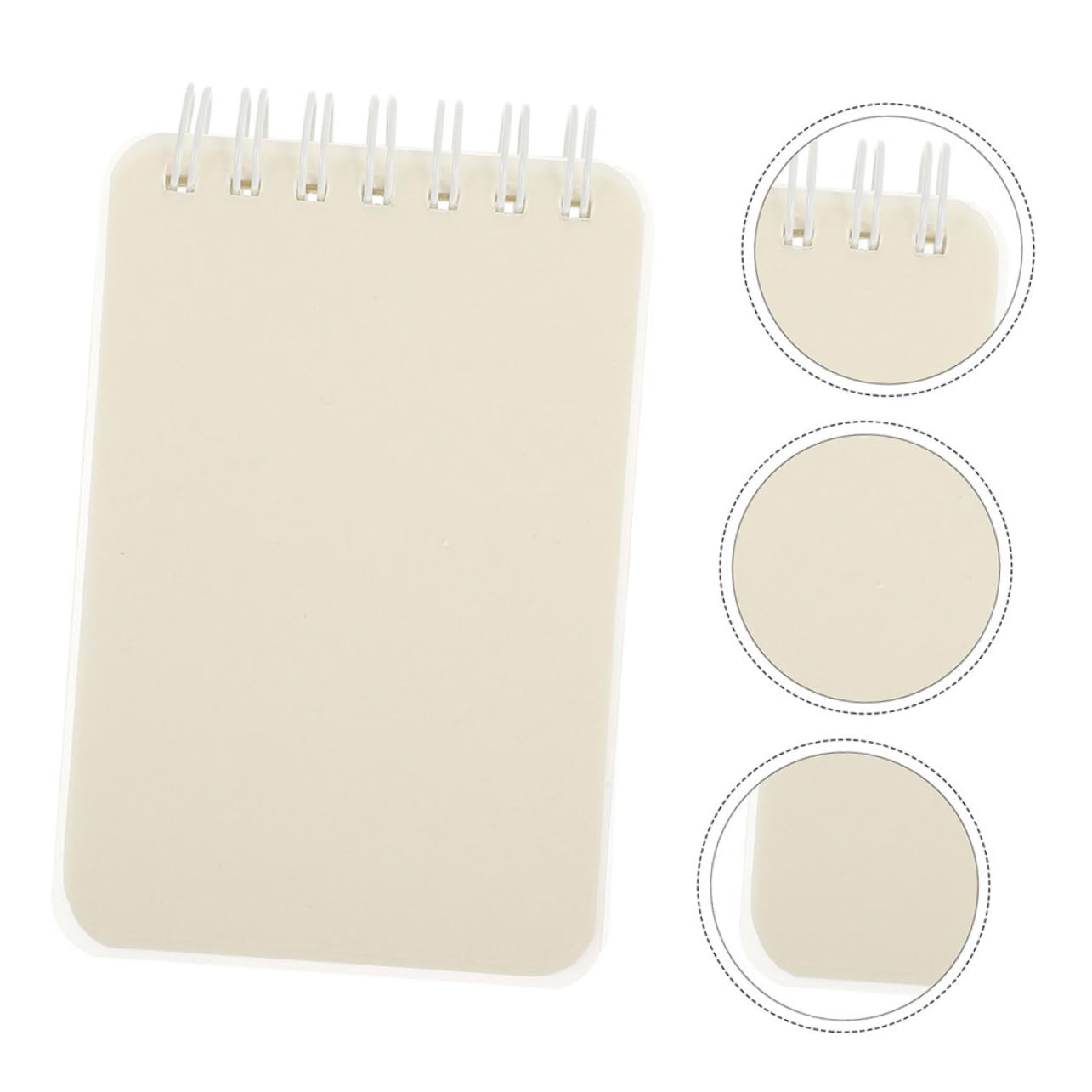 HOMSFOU 5 Ensembles Livre De Bobine Carnet De Notes Cahier De Poche Cahier À Spirale Carnets De Dessin Pour Adultes Petit Collège Cahiers En Spirale Cahier Ligné Pp Blanche 6 Pièces * 5