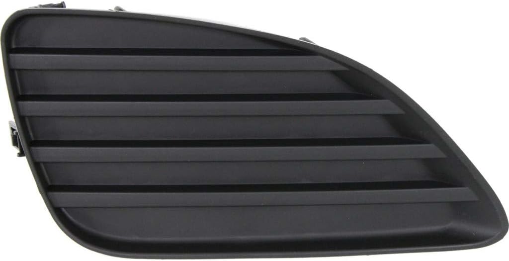 For Toyota Camry 2010 2011 Fog Light Cover Driver Side | Front | Textured Black | Replacement For TO1038130 | 5212806140