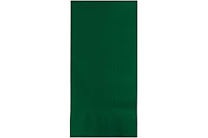 Creative Converting Touch of Color 2-Ply 50 Count Paper Napkins - Hunter Green
