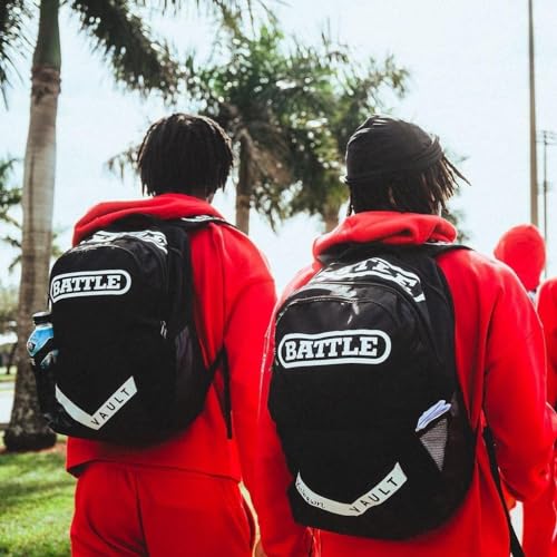 Battle Vault Backpack - Lightweight & Durable Bag With Large Front Pocket, Adjustable Shoulder Straps, Soft-Lined Top Sleeves3