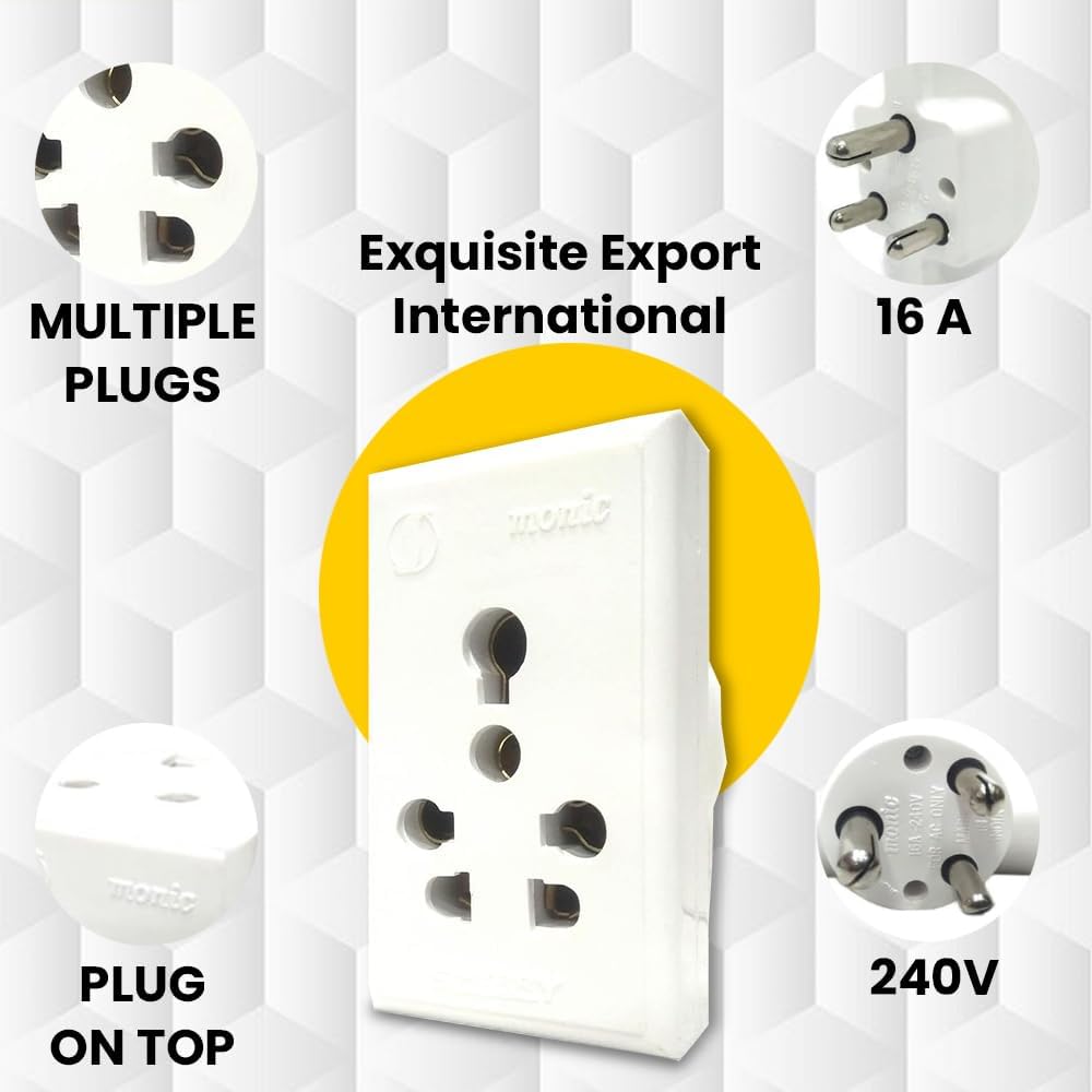 16 Amp Multiplug Adapter - Power Multiple Appliances -2