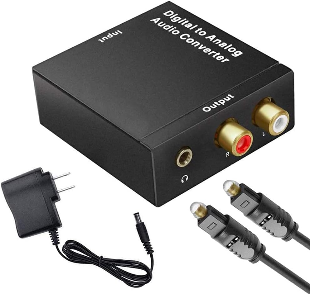 Digital to Analog Audio Optical Converter Cable - 0.5m