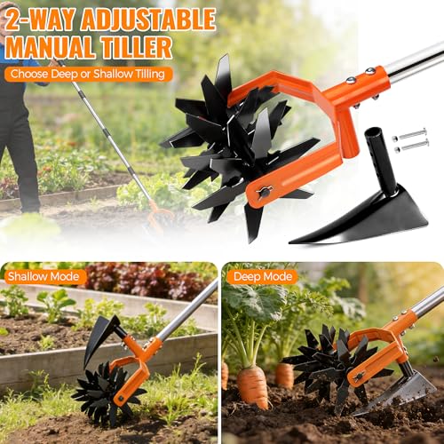 Pankay 63in Dual-Power Tiller