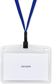 Amazon.co.jp: オープン工業 吊り下げ名札 ネームプレート 名札 カード