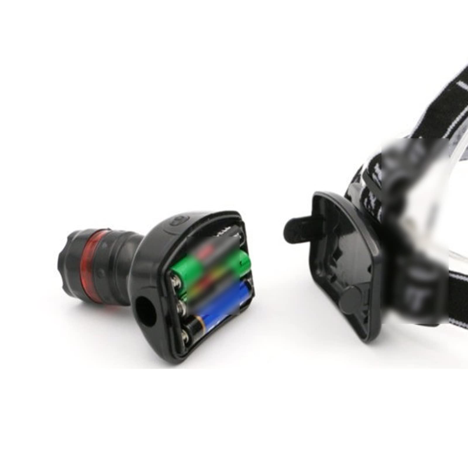 Linterna frontal portátil con 3 modos, mini linterna frontal para bicicleta de carretera, luz de cabeza de bicicleta, luz de zoom, faro de pesca, campamento, caminata, faro LED