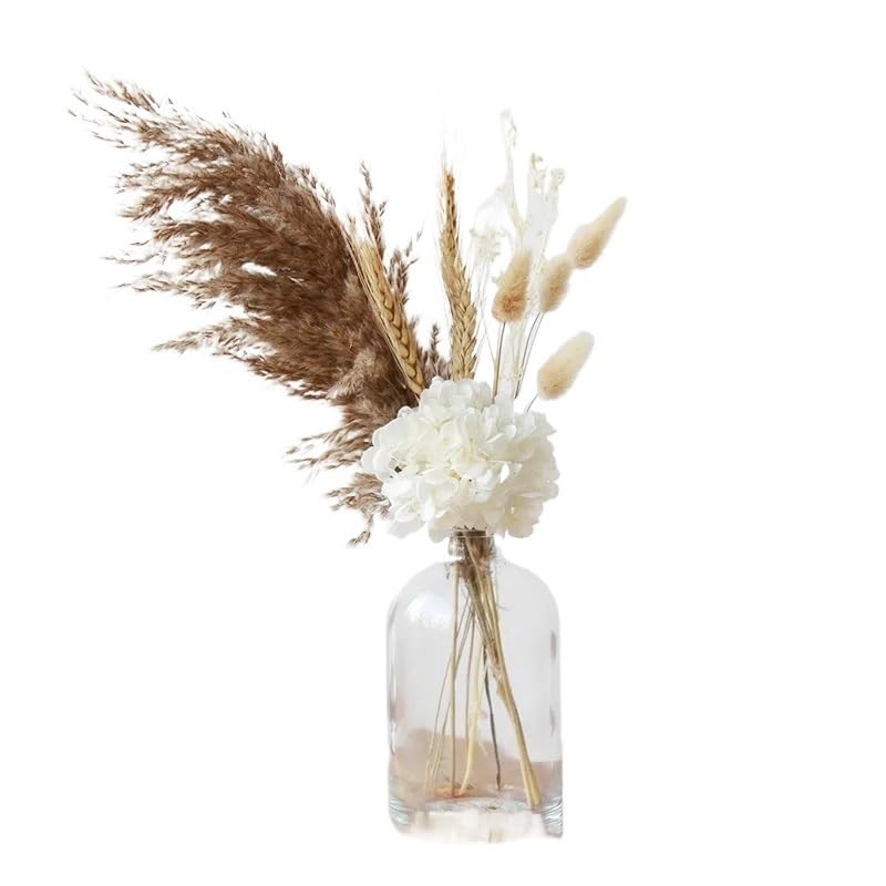 Pasto pampas grande seco decorativo natural miniatura 1