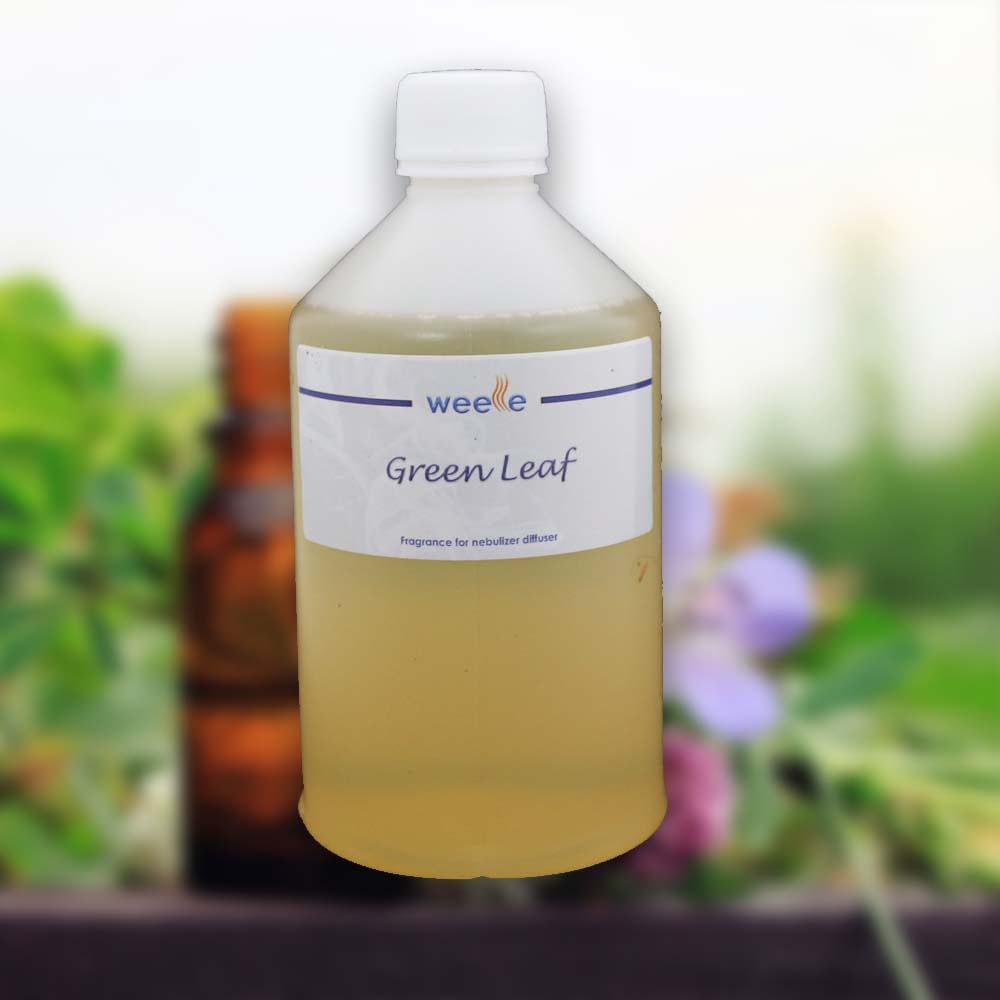 Parfum Green Leaf pour diffuseurs de fragrance professionnels pour le commerce et la maison Weele 250 ml