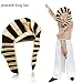 Syhood Paquete de 2 Pharaoh Hat Egipcio Pharaoh King Headpiece para los...