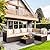 Pamapic Patio Furniture Set, 7 Pieces Modular Outdoor Sectional, Patio Sectional Sofa Conversation Set, Rattan Sofa with Coffee Table and Washable Cushions Covers, Brown Rattan and Beige Cushions