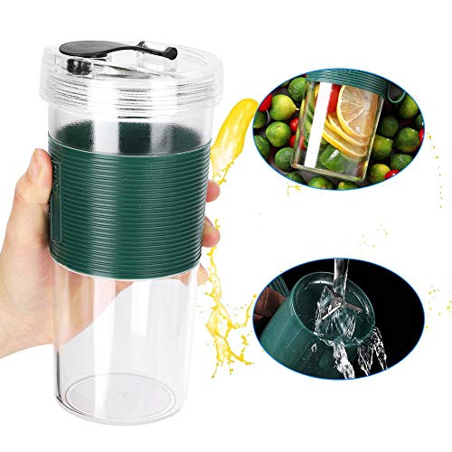 Portable Blender, Electric USB Rechargeable Personal Size Juicer Blender Shakes Smoothies Extractor Mixer