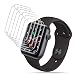 Produktbild DASFOND Schutzfolie für Apple Watch Series 5/4 44mm /Series 3/2/1 42mm Folie,[Voller Schutz,Blasenfreie,Anti-Kratzer Und Schmutz] HD klar Flexible TPU Displayschutzfolie(2 Stück,Nicht Panzerglas)