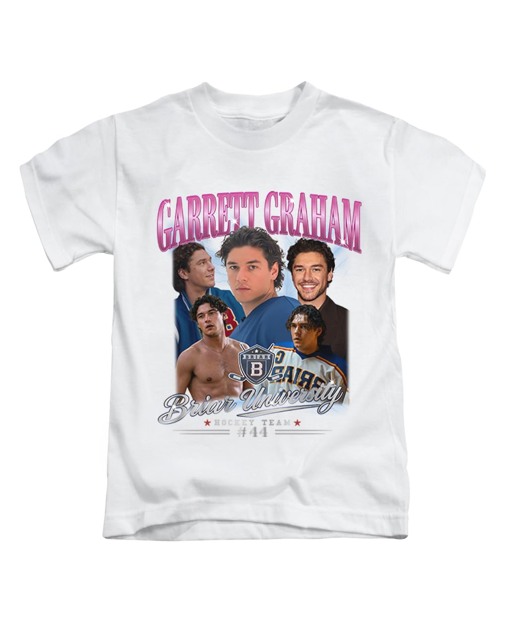 New Spirit Original Garrett Graham, Briar Novelty Trending Trendy Campus coo univerisity Off Hockey Sport Tee T-Shirt Funny Unisex T Shirt Top White
