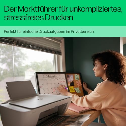 HP DeskJet 2820e Multifunktionsdrucker, 3 Monate gratis drucken mit HP Instant Ink inklusive, Drucker, Scanner, Kopierer, WLAN