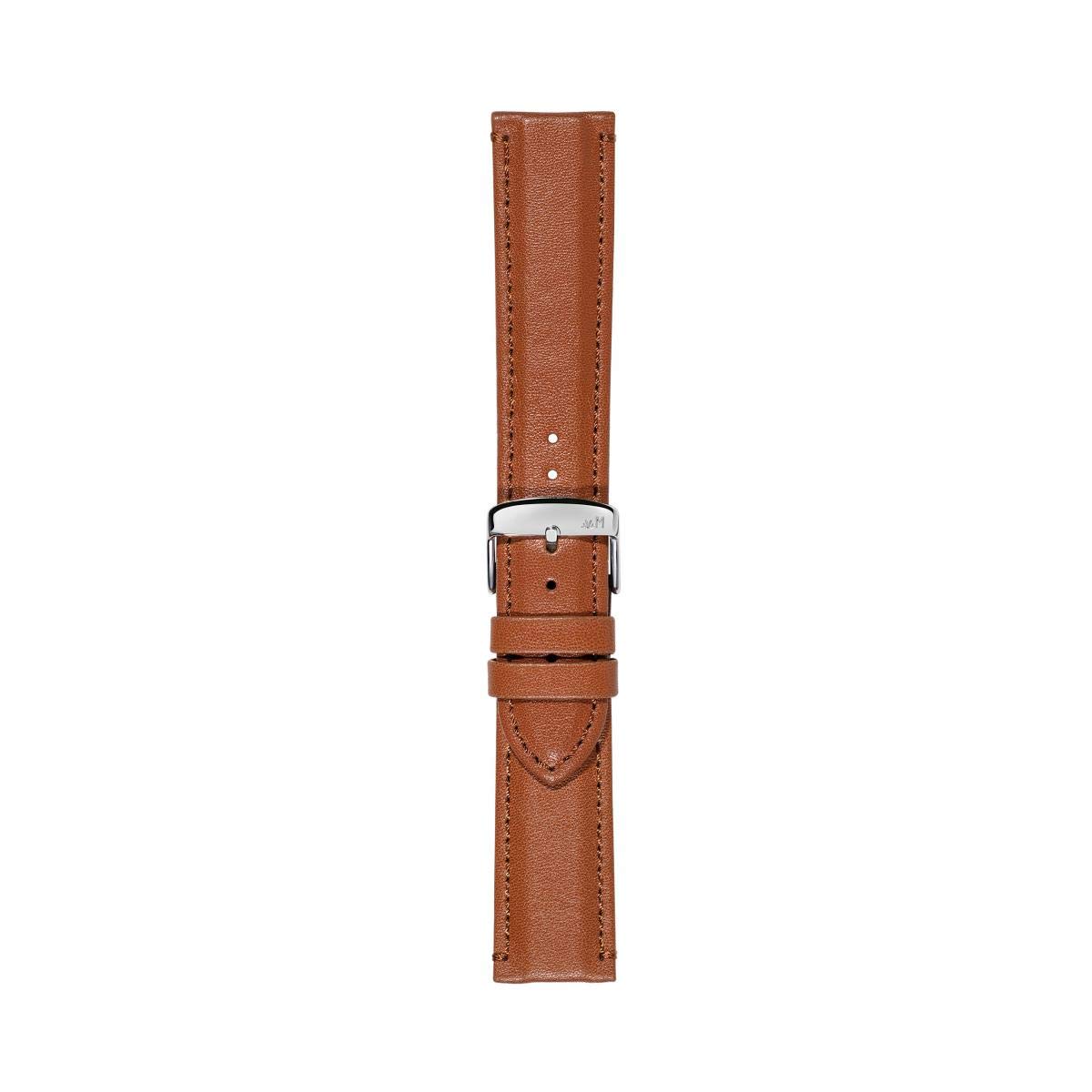 Morellato LINEA SPORT Collection Rowing Unisex Genuine Calfskin Leather Strap A01X5274C91, light brown, 22mm, Strap