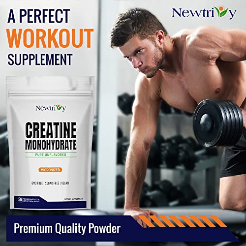 Creatine Monohydrate,Micronized, Pure,Unflavored,280G (9.8Oz) #TOP4
