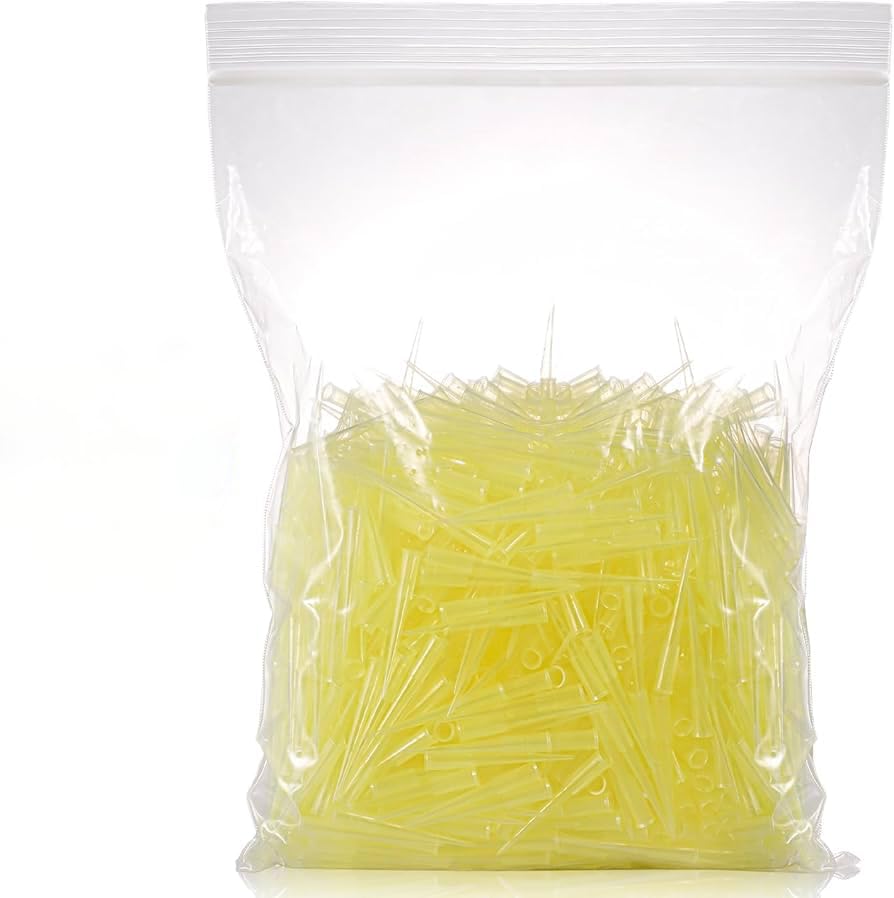 Lisamed Micro Pippette Tips 2-200 µl | 1000 Pieces Pack (2-200 µl, Yellow, 1)-picture-13