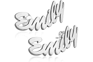 Personalized Script Name Earrings