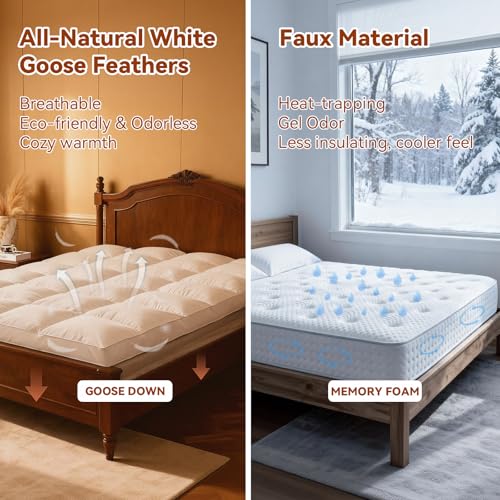 La Mejor Selección de Cubrecolchones de plumas disponible en línea. 6 Imagen adicional