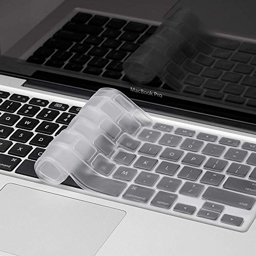 MXVOLT ultra thin clear soft silicon keyboard cover skin for macbook air 13 13.3 inch (silicon clear) (B08L6XXNGG) Amazon Price History, Amazon Price Tracker