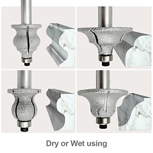 1/2 Inch Shank RoundOver Router Bits 10MM Radius Corner