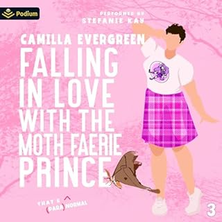 Falling in Love with the Moth Faerie Prince Audiolibro Por Camilla Evergreen arte de portada