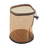 predolo Golf Ball Carrier Bag for Easy Transport and Storage, Orange, L