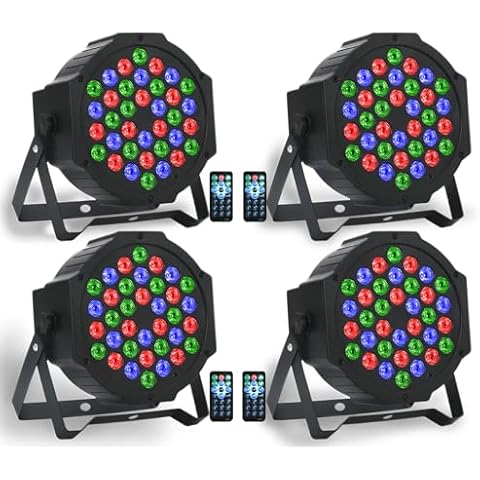 OjpZorynic 36 RGB LED Stage Lights Cover
