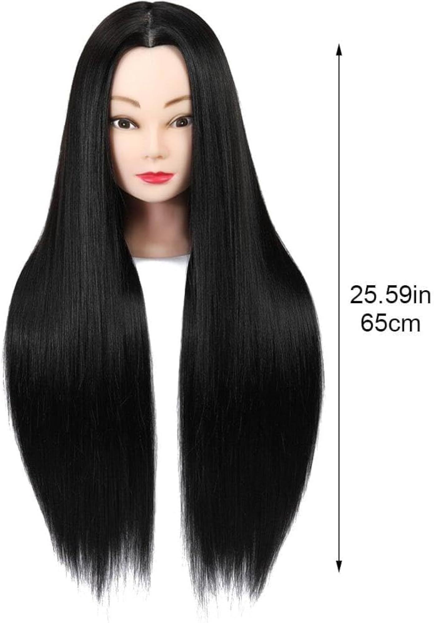 Mannequin Head, 70/30 Training Head for Styling Practice