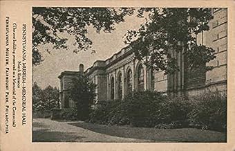 Pennsylvania Museum - Memorial Hall Philadelphia PA Original Antique Postcard