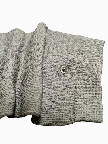Image of Conductive Silver Fiber Grounding Socks Faraday Cage Release Static Electricity,1 pair(Includes 1 Grounding Wire)