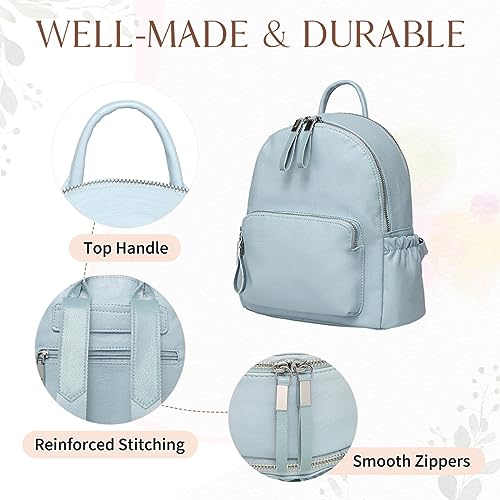 VASCHY Zaino Donna Pelle, Zainetto Donna Piccolo