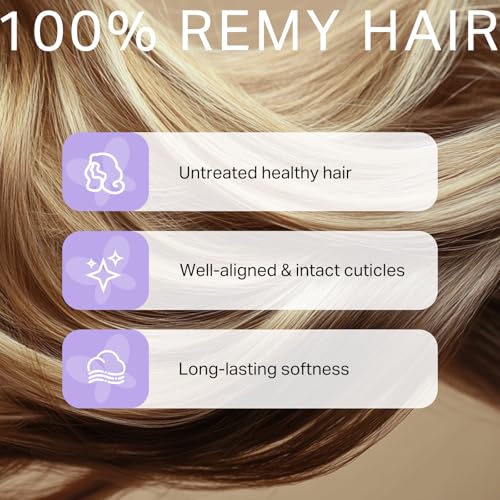 Image of DOORES Genius Tape in Hair Extensions Human Hair, 20 Inch 50g 20PCS