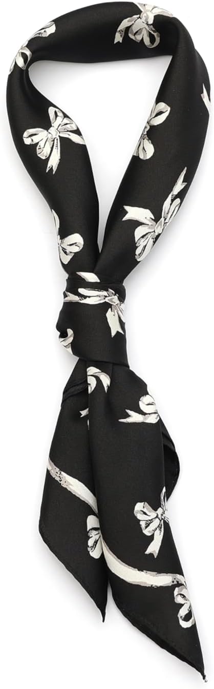 Coach BOWS SILK PRINTED BANDANA