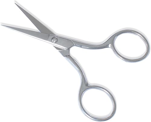 Miniatura 3 de Tijeras de bordado de precisión de punta puntiaguda de 4 pulgadas, tijeras pequeñas de acero inoxidable, tijeras de detalle, tijeras de costura,