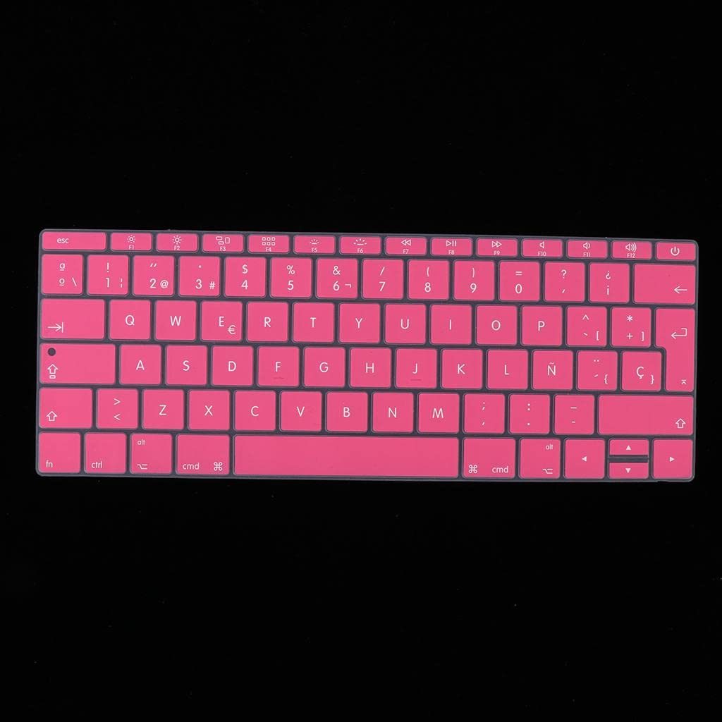 Spanish Phonetic Keyboard Protective Film for 12 inch MacBook Pink | Keyboard Protectors | Laptop & Desktop Accessories-image-14