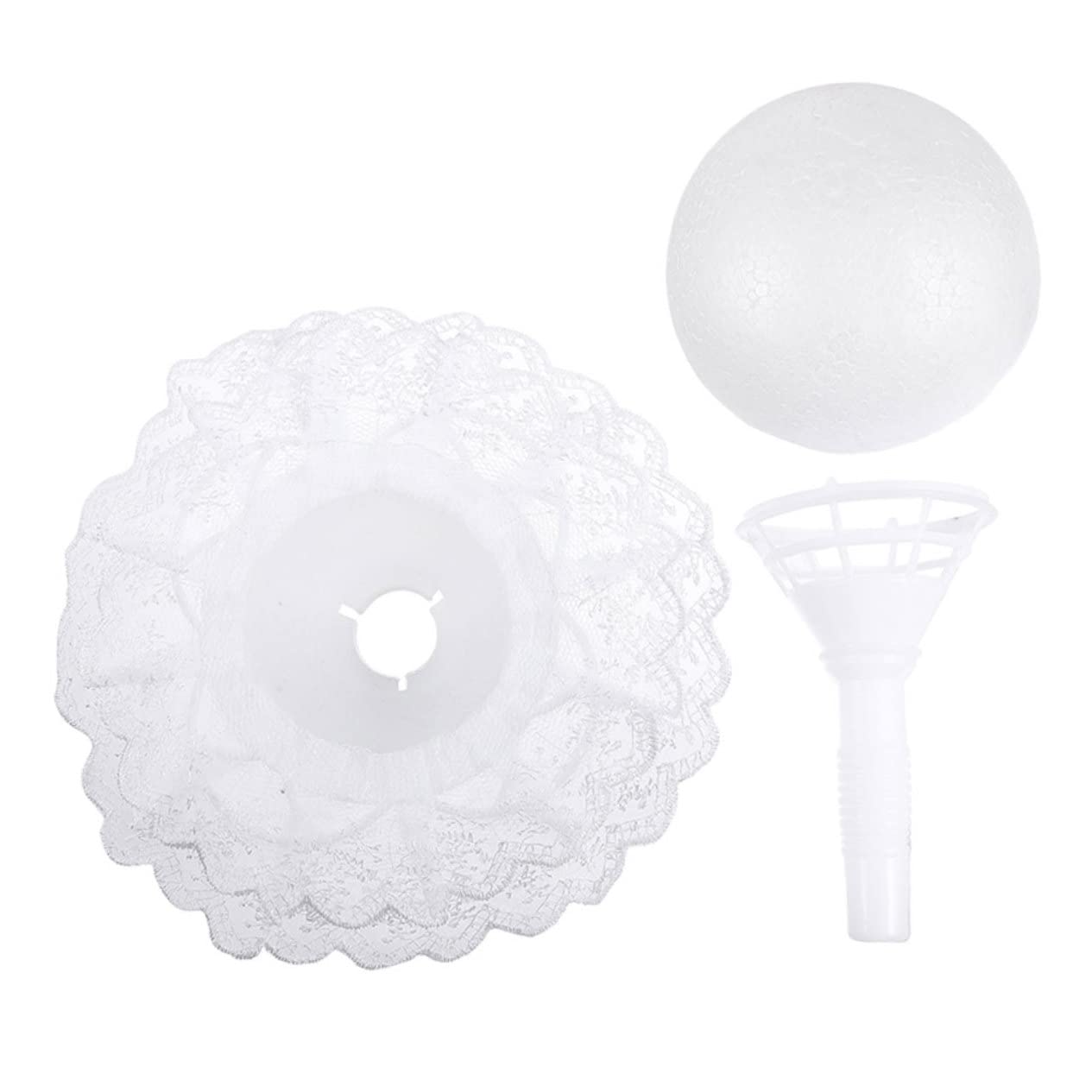SHINEOFI 3 Juegos De Soportes De Espuma Para Ramos De Boda Flores Artificiales Decoraciones DIY Suministros De Floristería Suministros Para Arreglos Plástico