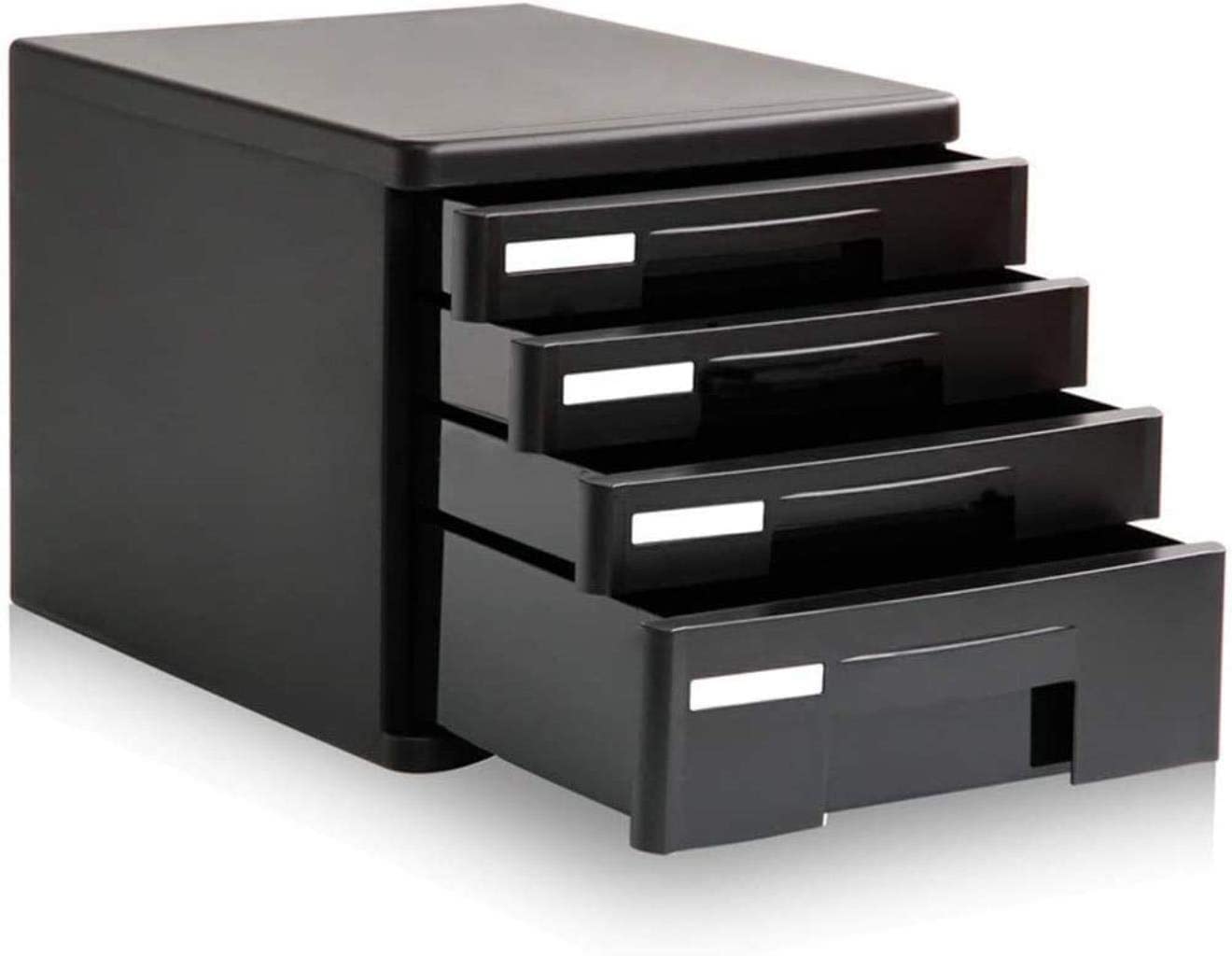 Schedari Schedario da scrivania Cassettiera da scrivania Manager - Archiviazione e organizzazione di file cartacei, può essere utilizzata per l'home office Scatola di archiviazione di file desktop Or