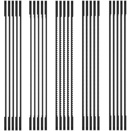 25 Pcs Coping Saw Blades Set (High Carbon Steel)