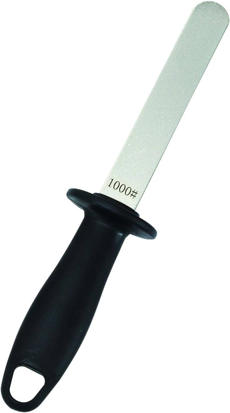 Pearl Metal CC-1515 Knife Sharpener, Diamond Grip Sharpener, With Brim, Fine Care