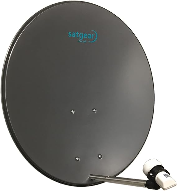 Satgear Zone 2 80cm Satellite Dish Kit. Designed for Hotbird, Polsat