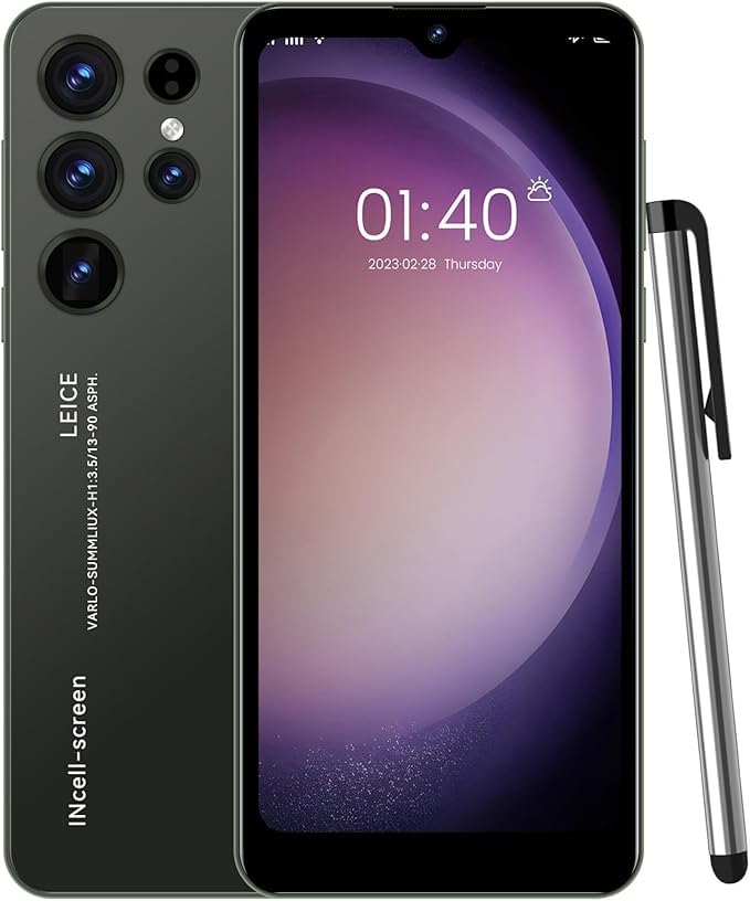 Unlocked Cell Phone, 6.1inch Smart Phone 2025 Mobile Phone 1+16GB Android Phone, Dual Sim Dual Camera Smartphones, 3800mAh Battery Cellphone (Green)