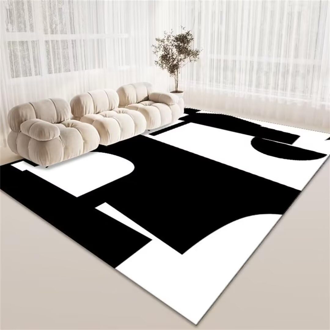 Tapis durable lavable en machine pour chambre de garçon moderne