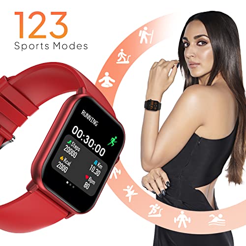 Image of Fire-Boltt Ninja Fit Smartwatch Full Touch 1.69 & 120+ Sports Modes with IP68, Multi UI Screen, Over 100 Cloud Based Watch Faces, Built in Games