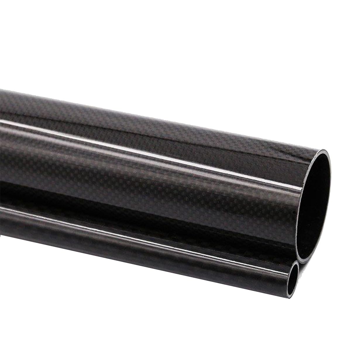 Purzen Glossy Twill Carbon Fiber Rod High Strength Lightweight Reinforced Bar