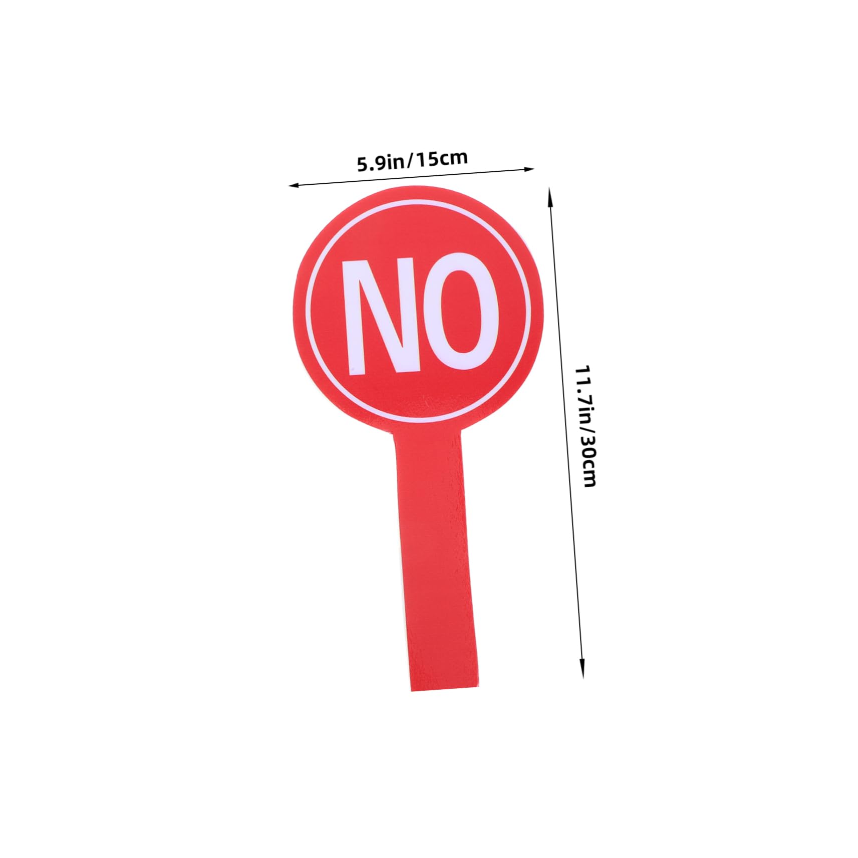 NAMOARLY Portable Yes Paddle Reusable No Paddle Handheld Judging Board for Classroom Voting