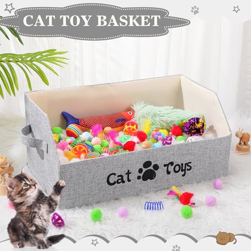 Jouets interactifs pour chat à la maison avec lit doux et peluches - 12