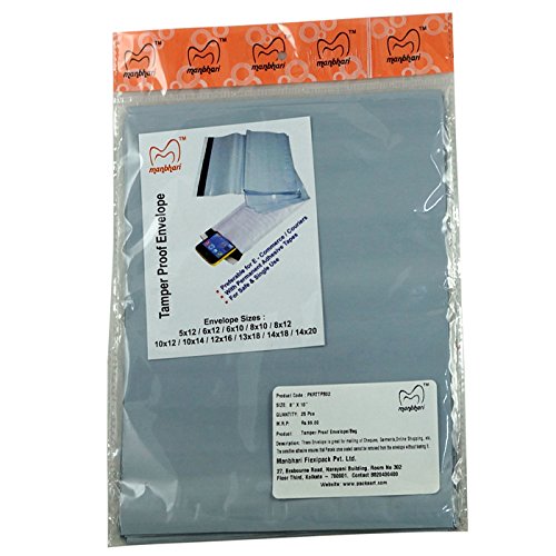 Tamper Proof Envelope (8" X 10"), Pack of 25 Amazon.in Industrial