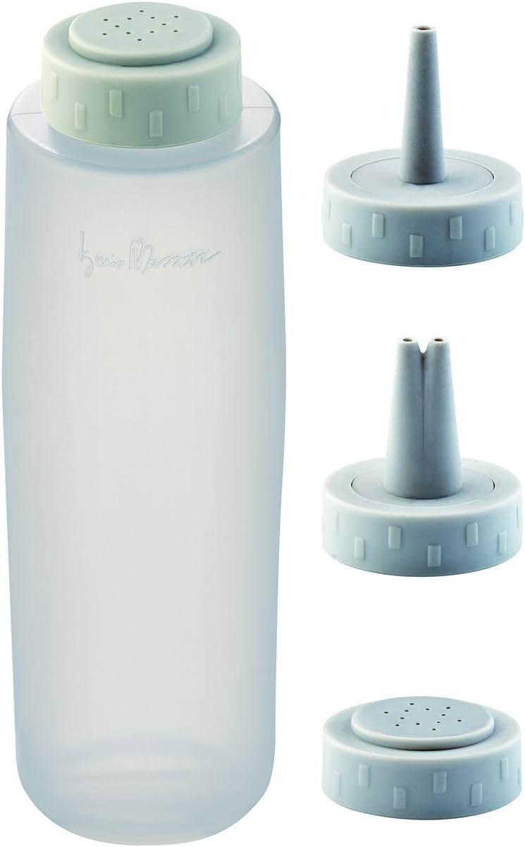 Massari Squeeze Bottle With 3 Nozzles