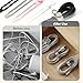 Data Cable Organizer, 2025 New Silicone Cable Tie, Multipurpose Cable Holder for Office and Home, Adjustable Wire Bundling Strap for Electronics, Flexible Cord Organizer for Students and Home (20)